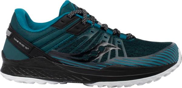 ポイント10倍 サッカニー メンズ スニーカー シューズ Saucony Men S Mad River Tr 2 Trail Running Shoes Black Teal 大幅値下 メール便ok 日本製 Grupovegadiaz Com