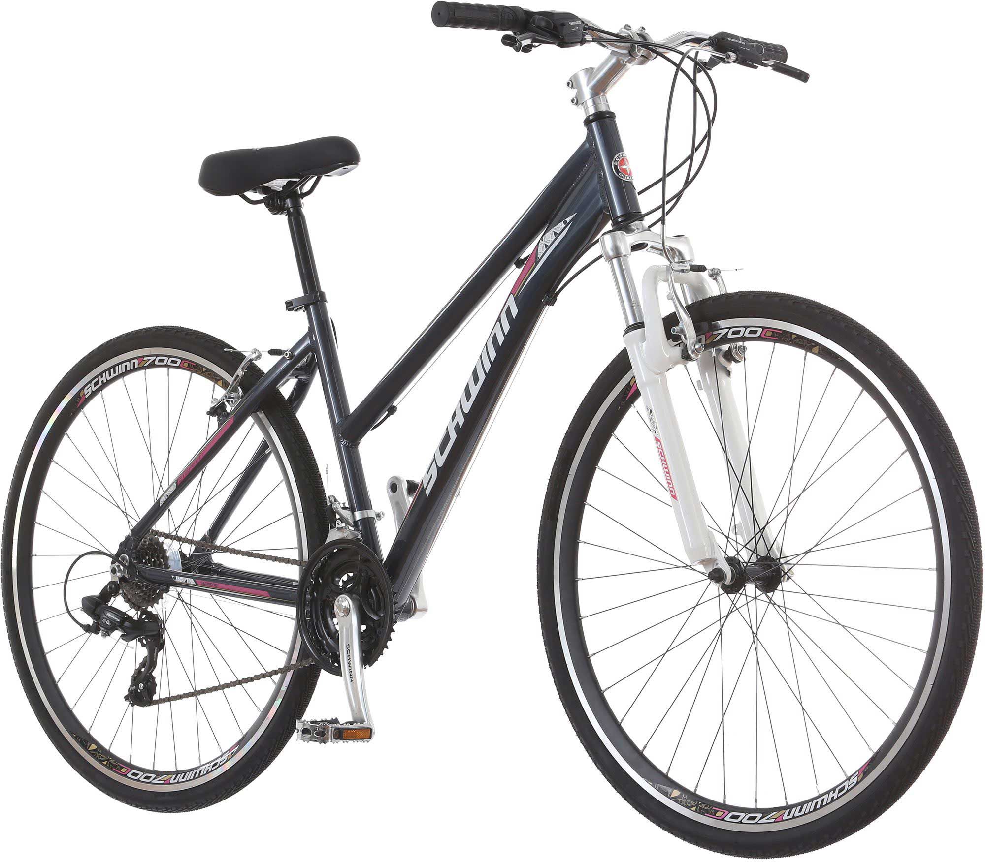 schwinn women's network 2.0 hybrid bike