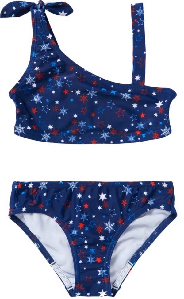 Speedo Girls' Print Tie Two Piece Swimsuit product image