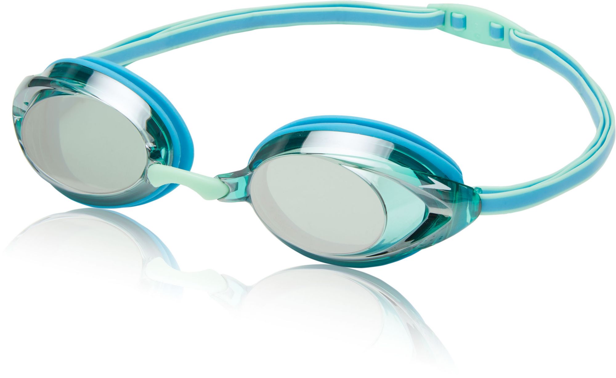 speedo women's vanquisher 2.0 mirrored swim goggles