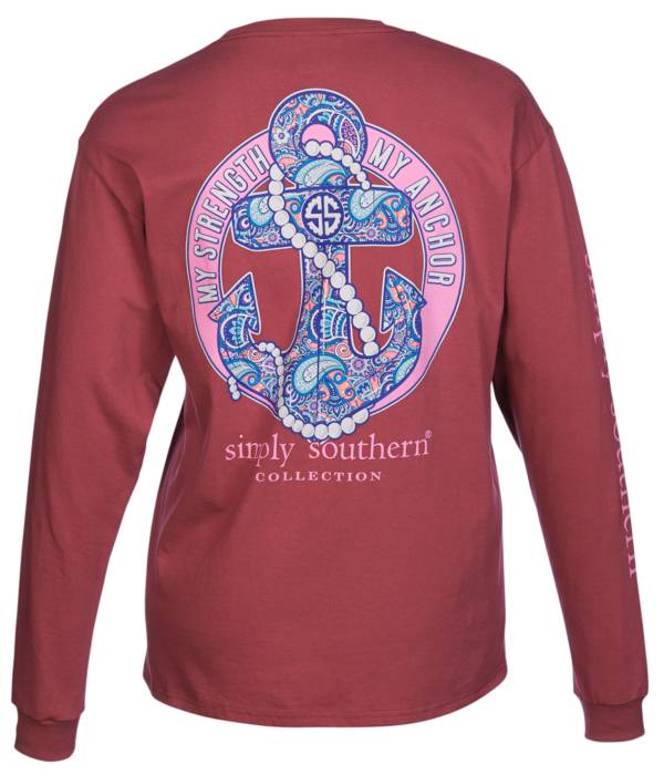 Simply Southern Women's Strength Long Sleeve Shirt