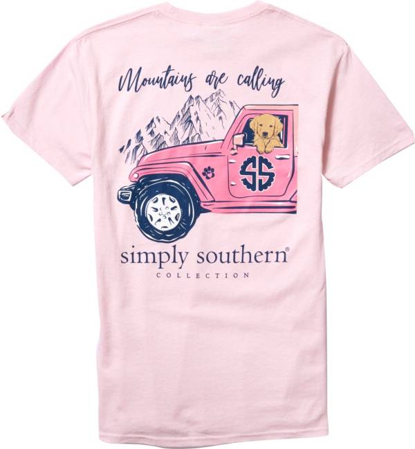 Simply Southern Women's Mountains Short Sleeve T-Shirt