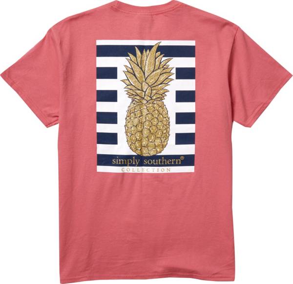 Simply Southern Women's Pineapple Short Sleeve T-Shirt