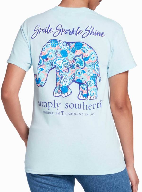 Simply Southern Women's Smile Short Sleeve Graphic T-Shirt product image