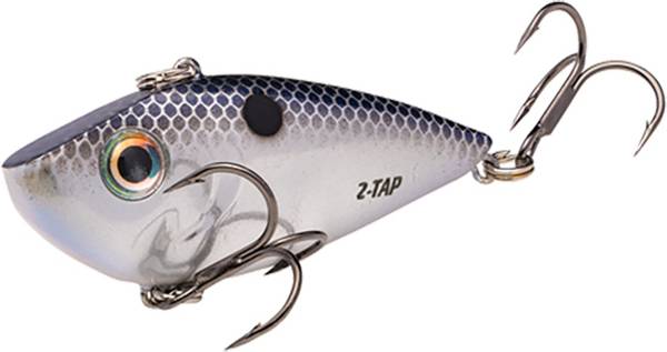 Strike King Red Eyed Shad – Esca Affondante Senza Aletta Per Pesca Persico, Modello Delta Red, Con Sonagli E Ganci 4x