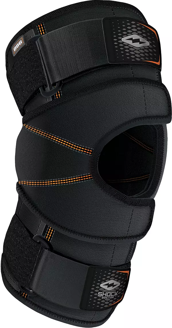 Shock Doctor Dual Wrap Knee Brace with Hinges