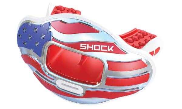 Shock Doctor Max AirFlow 2.0 3D American Flag Lip Guard product image