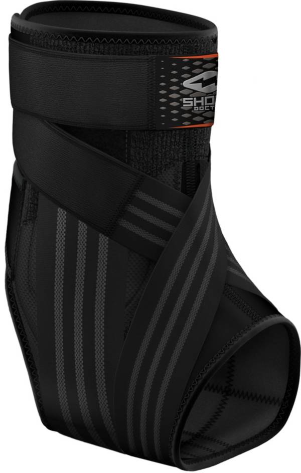 ankle brace shock doctor ultra figure sporting goods dick laceless stays stirrup straps