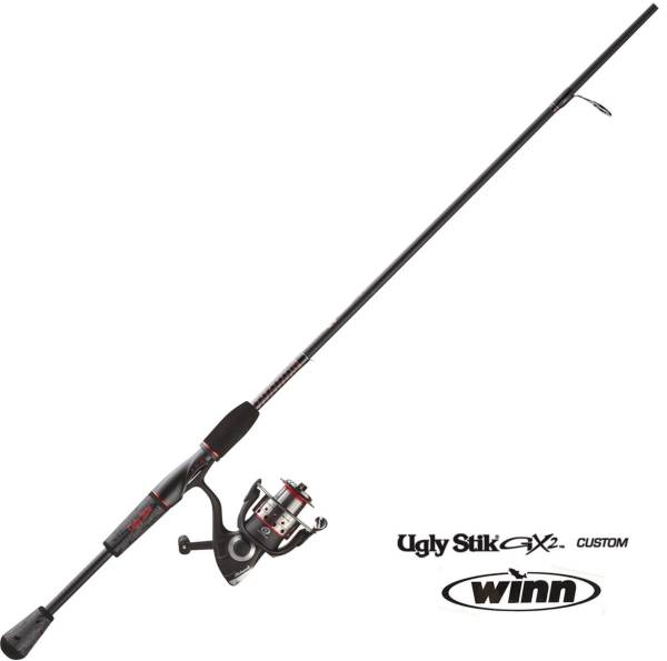 Ugly Stik 5' Complete Spinning Kit Fishing Rod and Reel Spinning Combo 