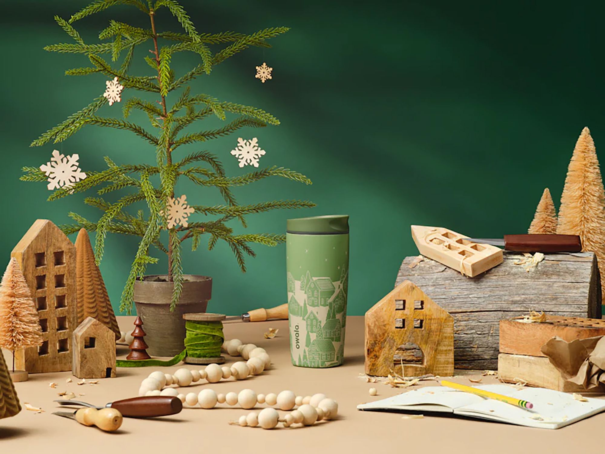 Owala 20 oz. Stainless Steel SmoothSip Slider Coffee Tumbler product image