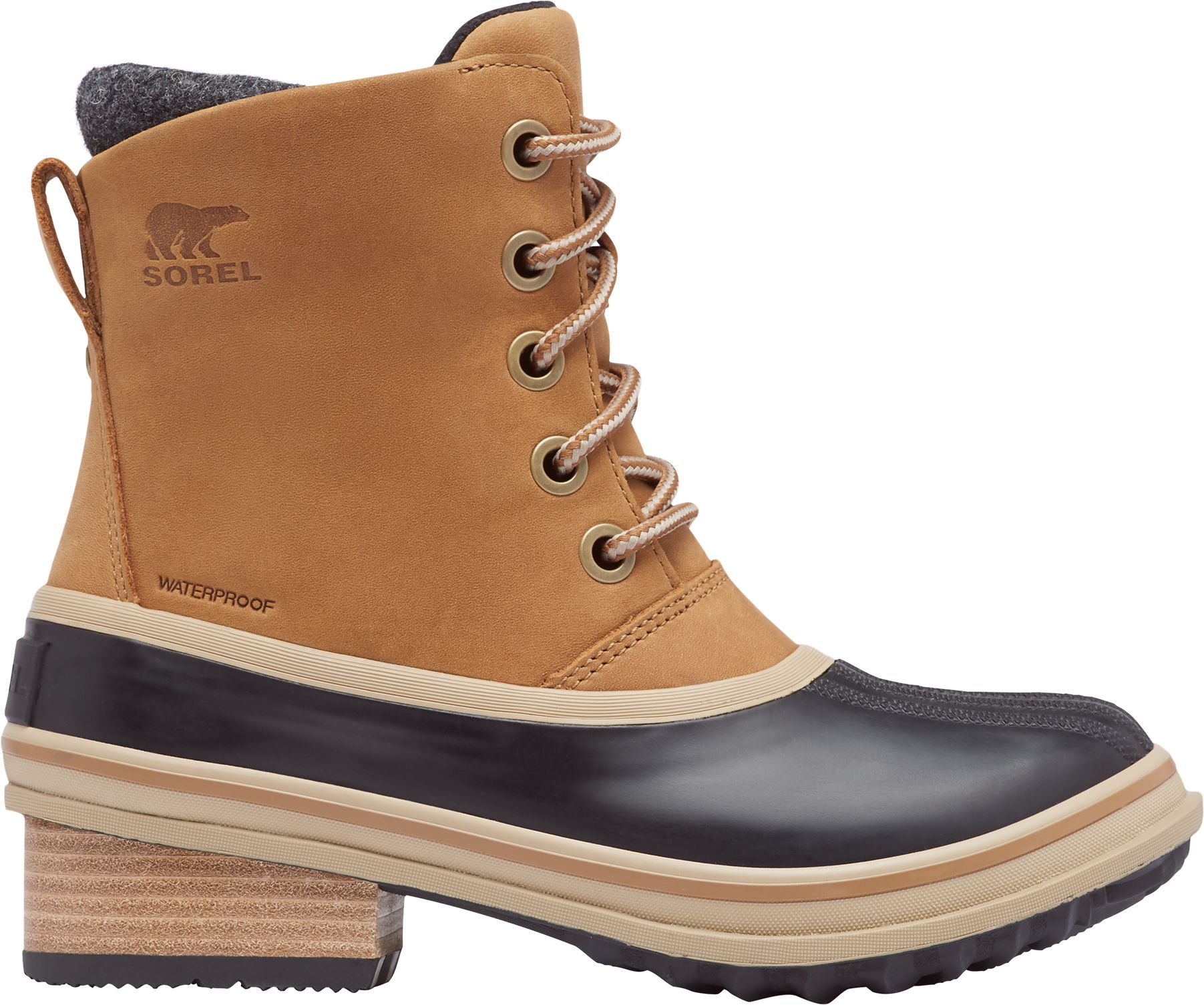 womens duck boots without laces