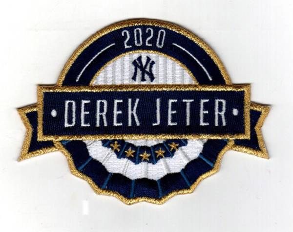 The Emblem Source New York Yankees Derek Jeter 2020 Hall of Fame Patch product image