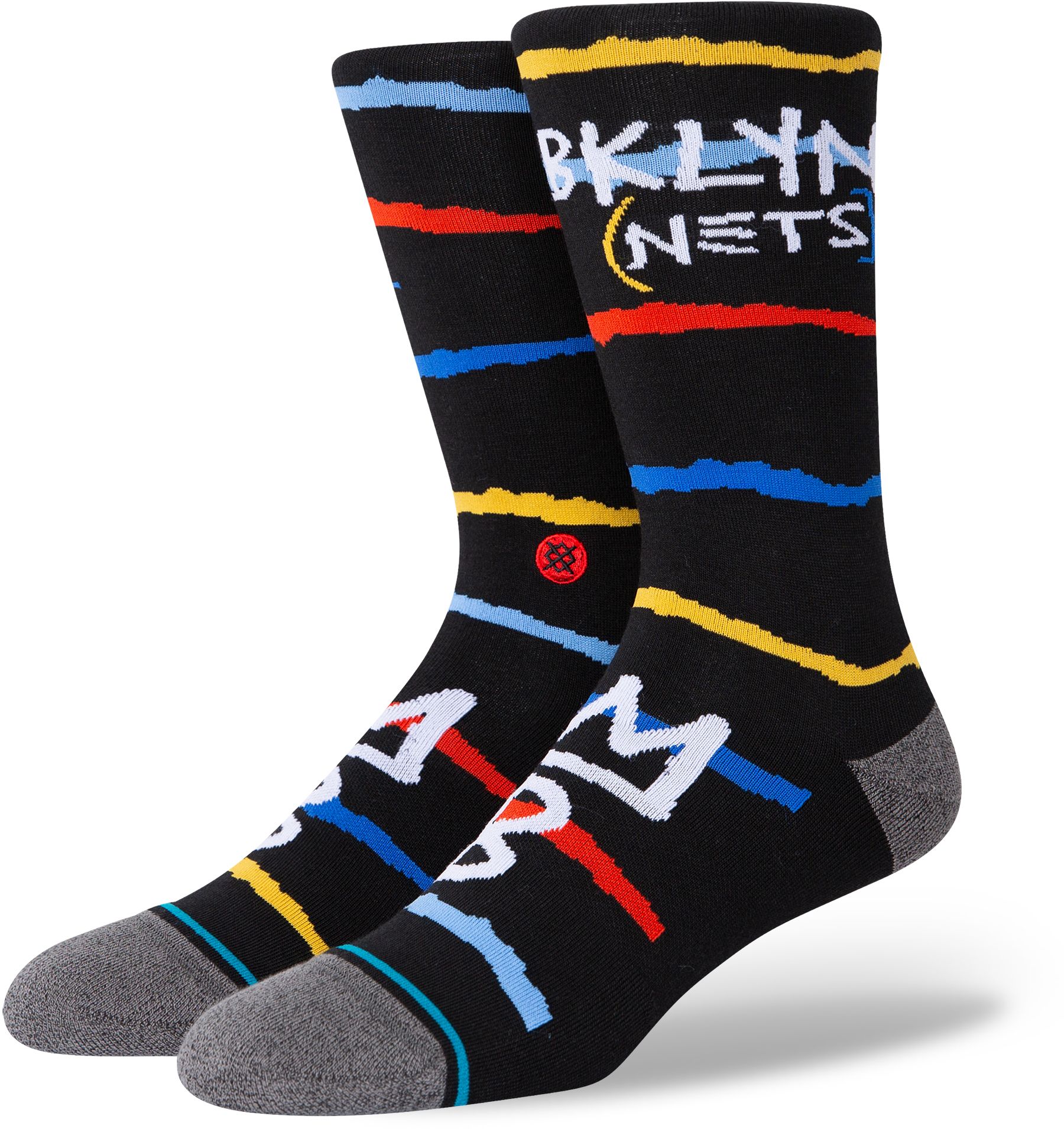 City Edition Brooklyn Nets Crew Socks 