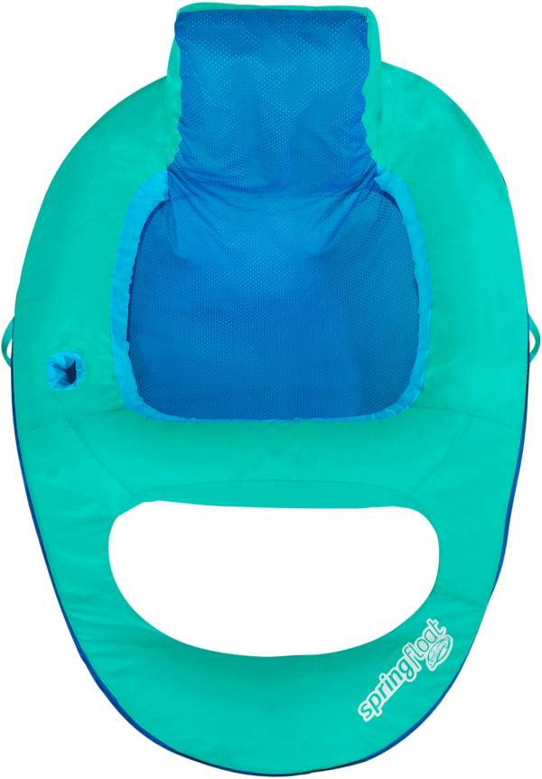 swimways spring float recliner with canopy