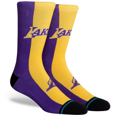 sorry, NBA Los Angeles Lakers Split Crew Socks is currently out of stock