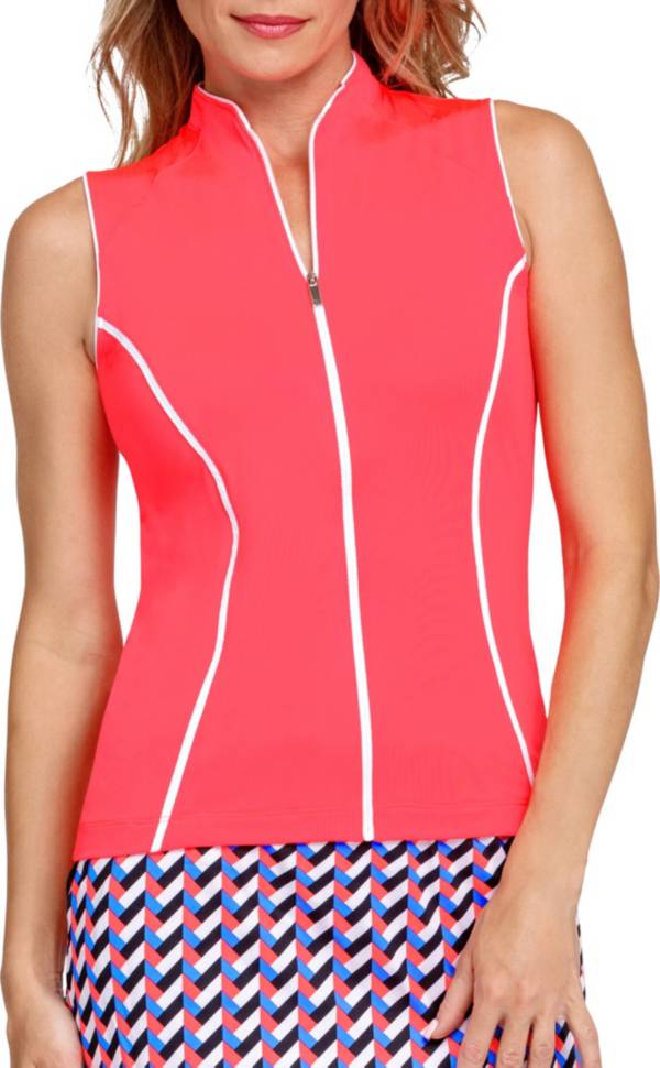 Tail Women's Full Zip Sleeveless Golf Top