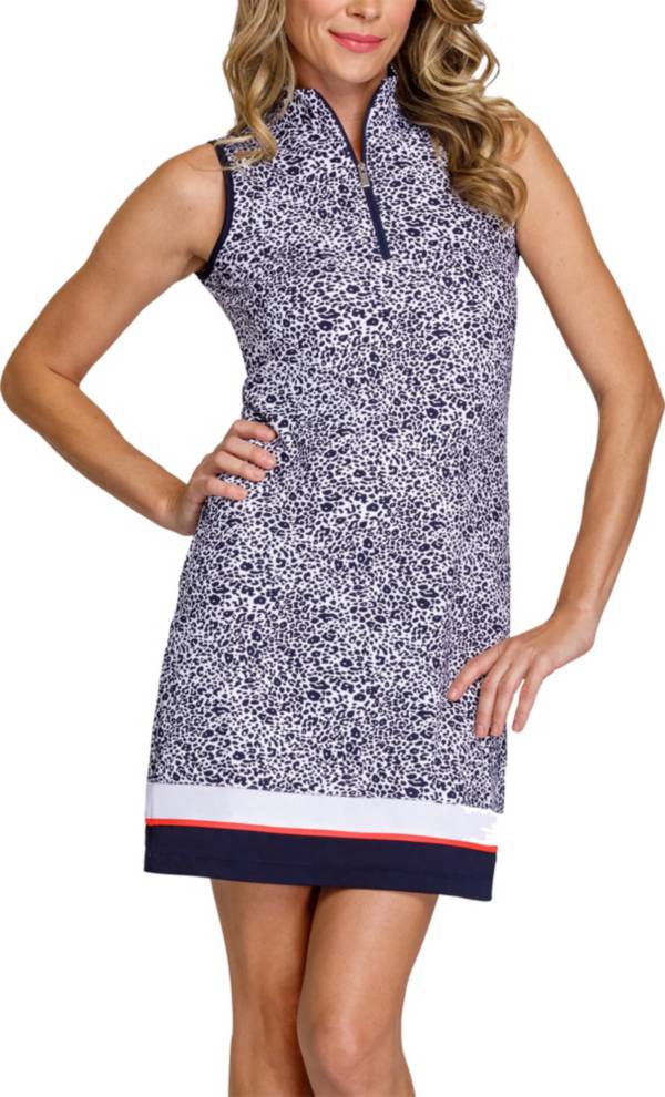 Tail Women's Printed ¼ Zip Sleeveless Golf Dress