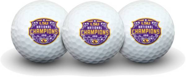 Team Effort LSU National Champions Golf Balls – Pack of 3 product image