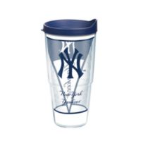 Tervis MLB 20 oz New York Yankees Multicolored BPA Free Tumbler with Lid