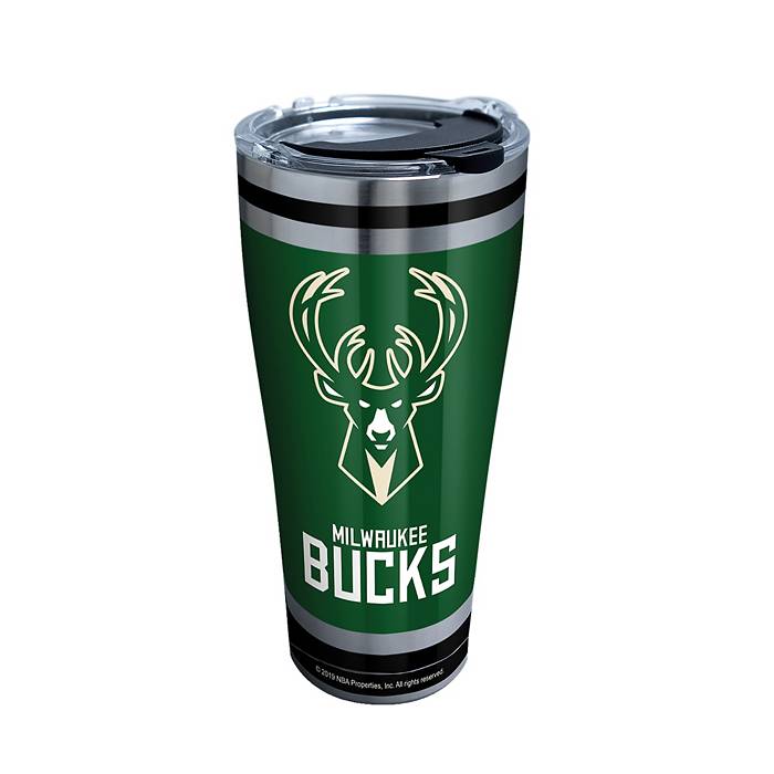 Logo Brands 30oz Icon Green Milwaukee Bucks Tumbler