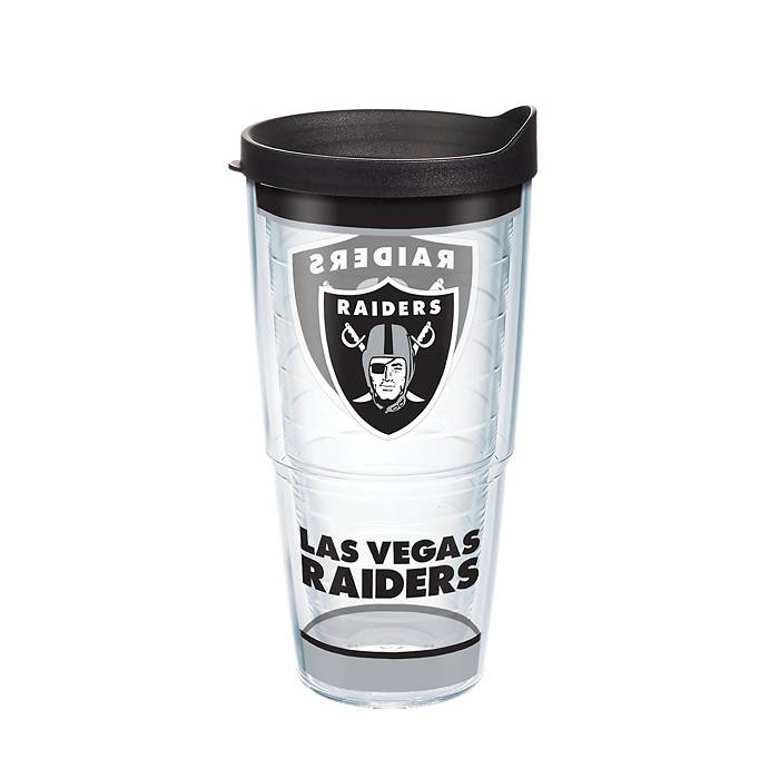 Las Vegas Raiders 18oz Coffee Tumbler with Silicone Grip