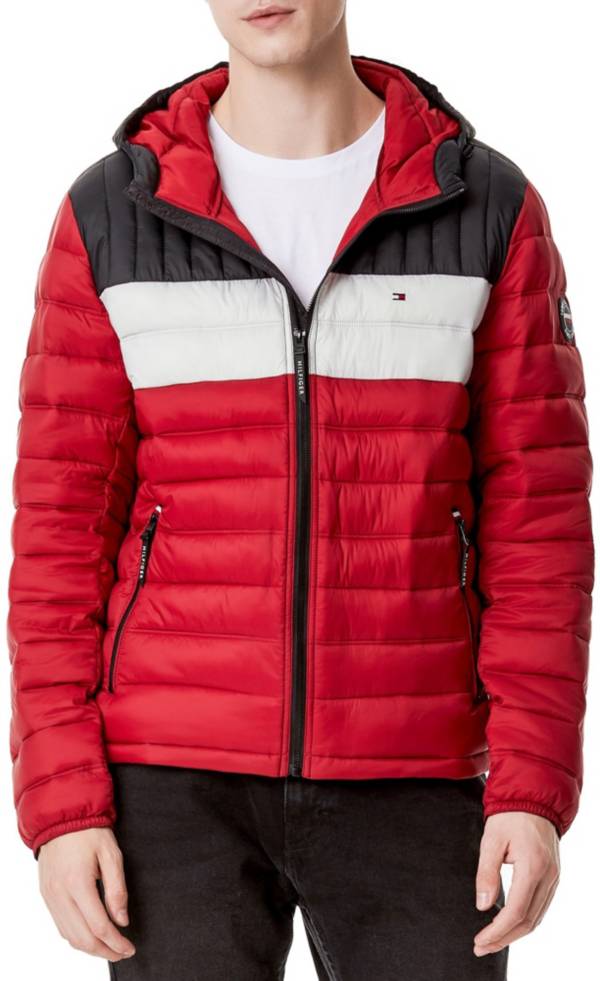 tommy quilted puffer jacket