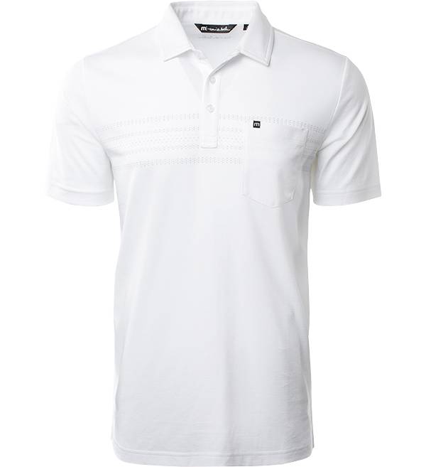 TravisMathew Men's Good Life Short Sleeve Golf Polo