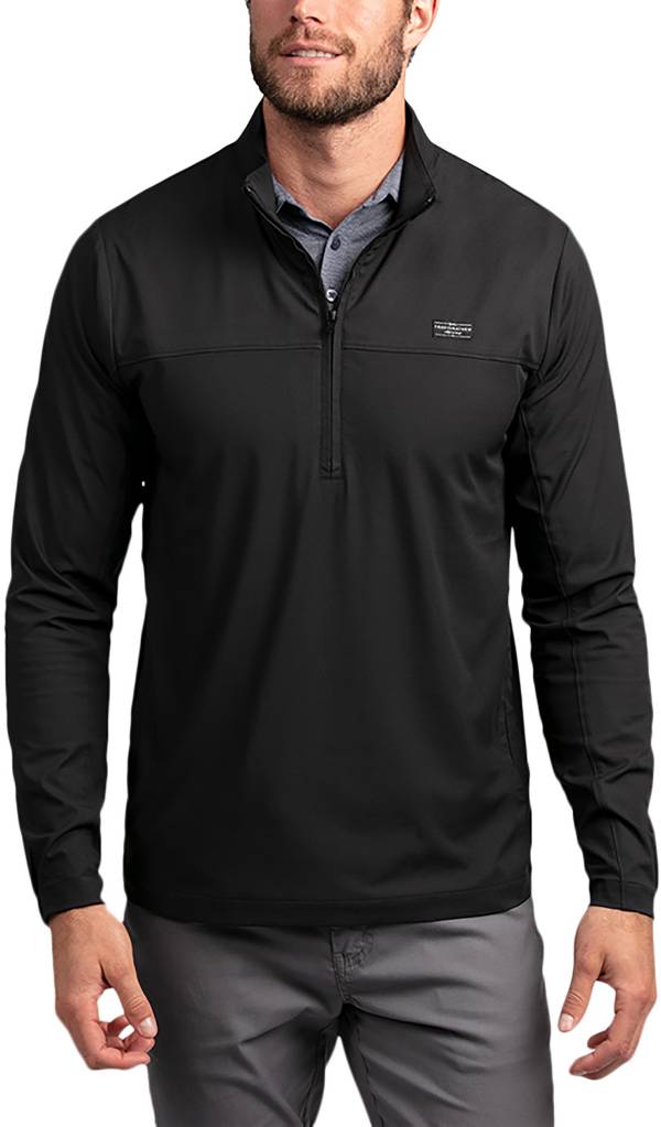 TravisMathew Men's Stopover ¼ Zip Golf Pullover