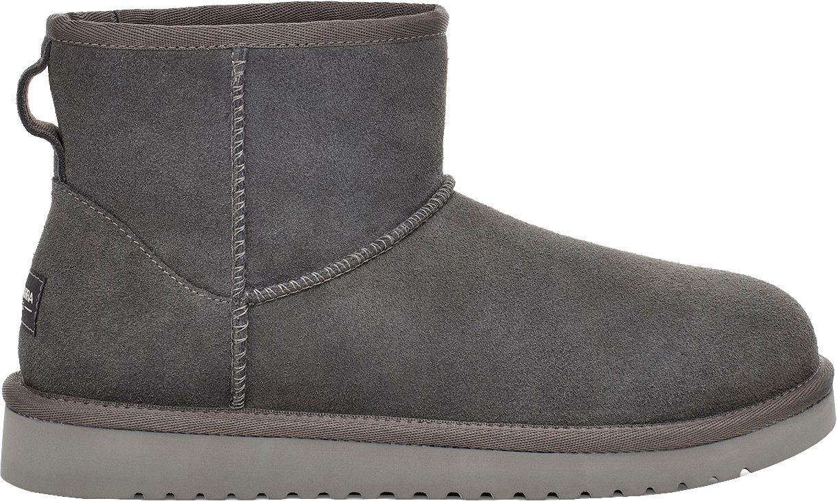 grey sheepskin boots