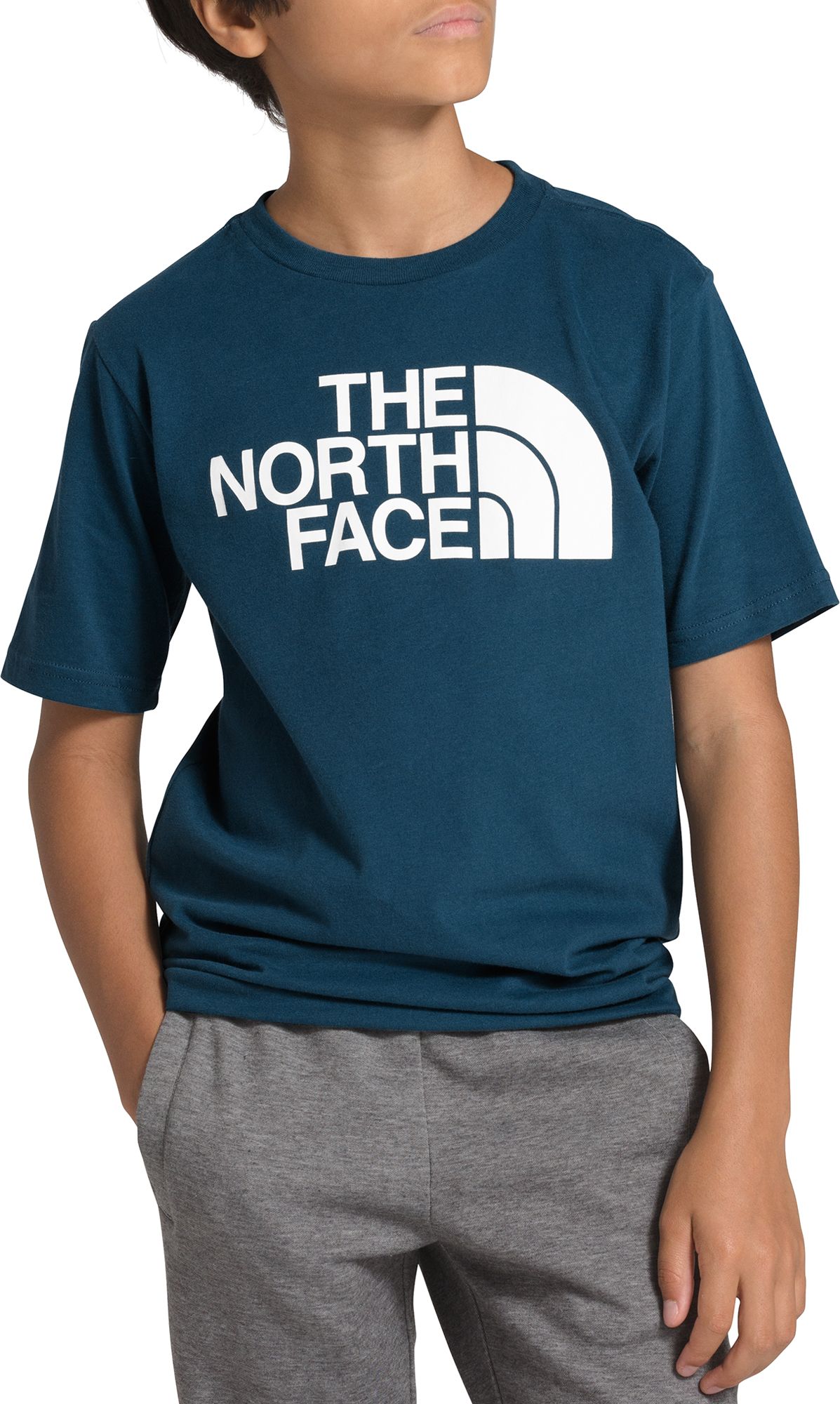 boys north face t shirt