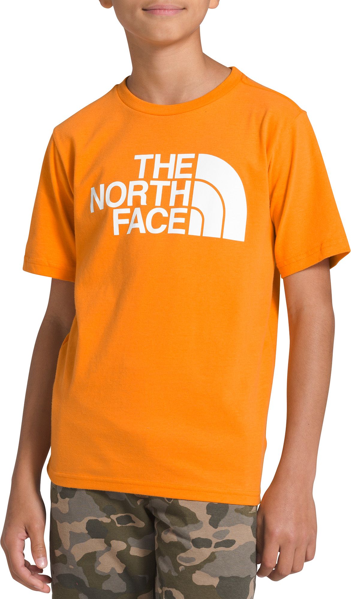 north face boys t shirt