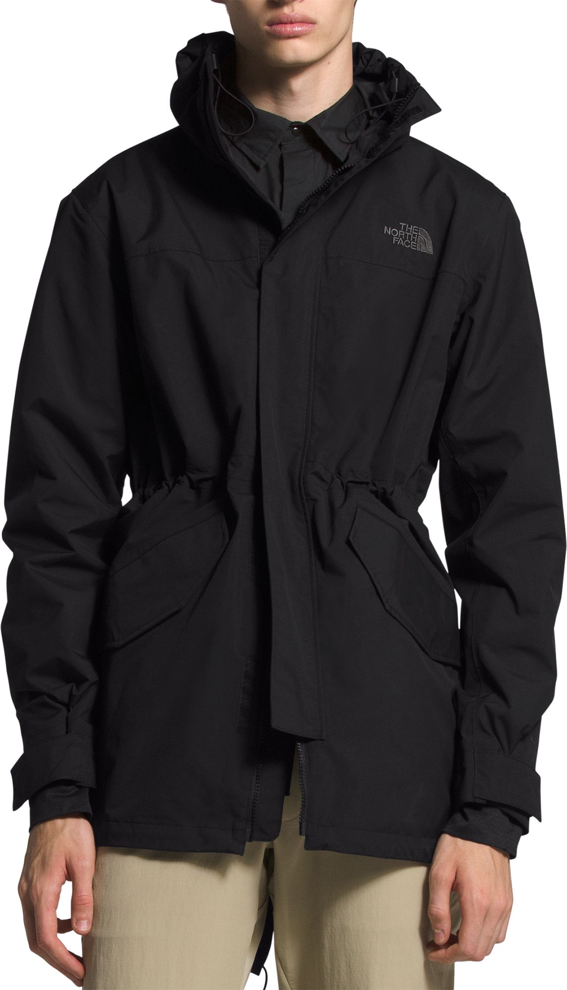north face fishtail parka