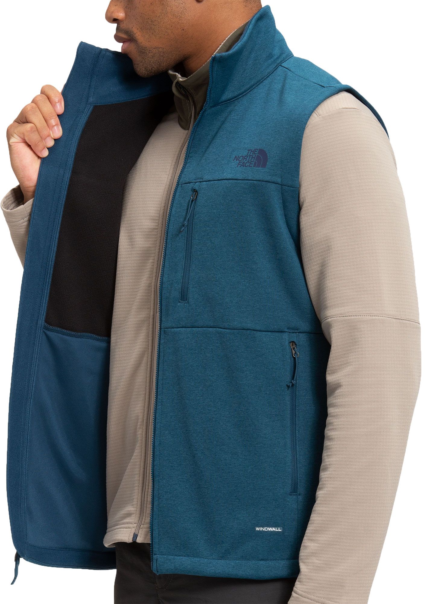 the north face men's apex canyonwall soft shell vest