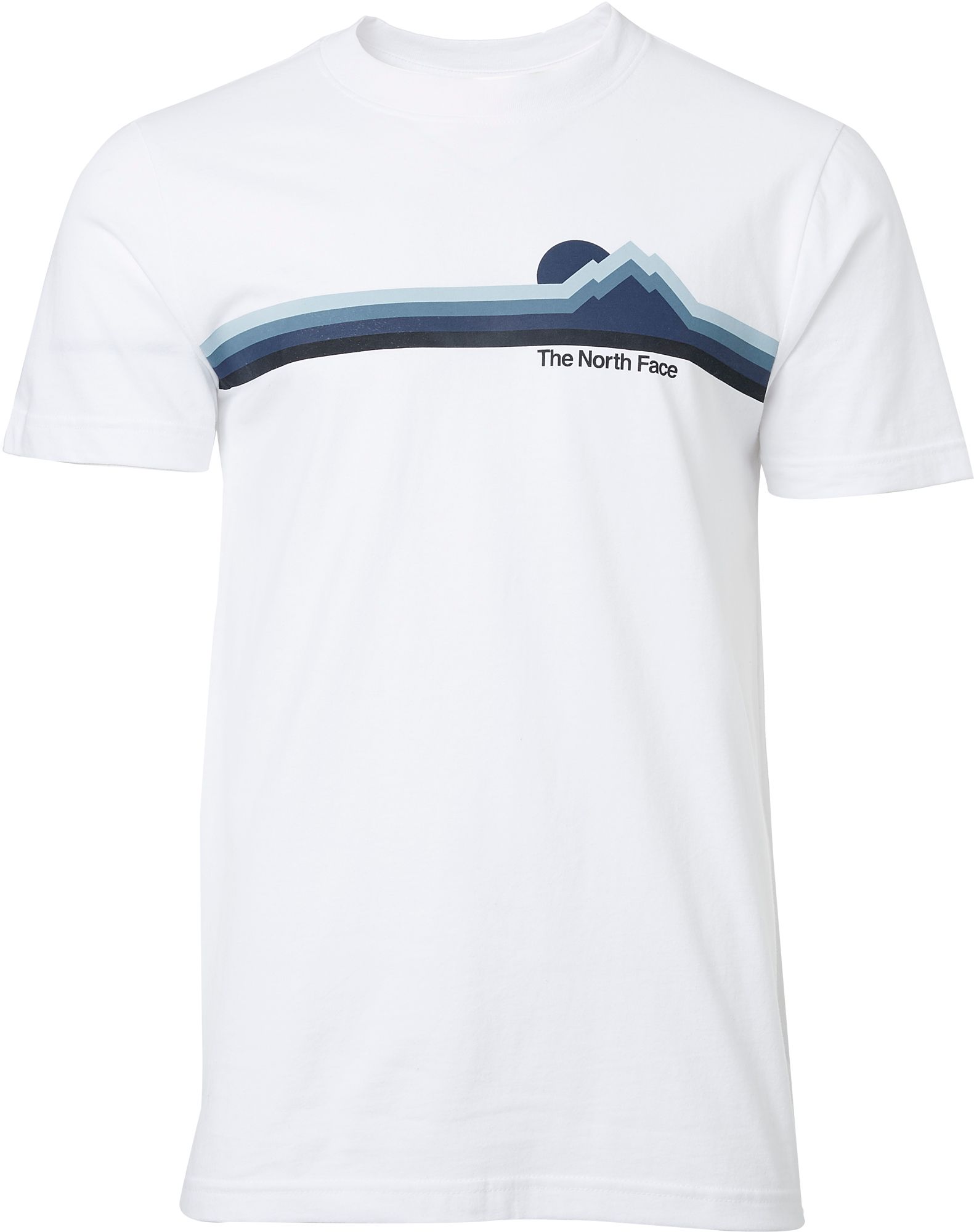 north face white t shirt