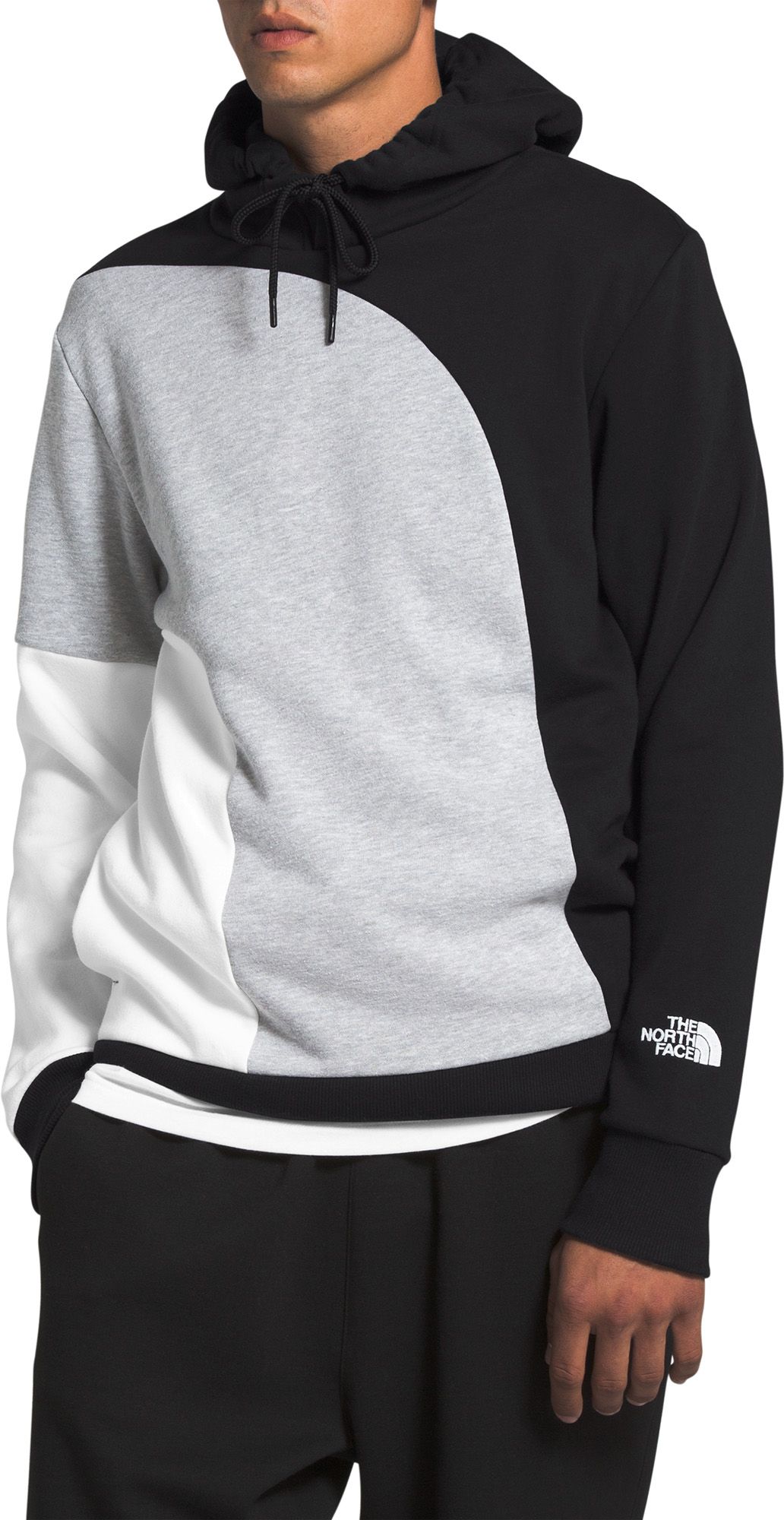 north face black hoodie