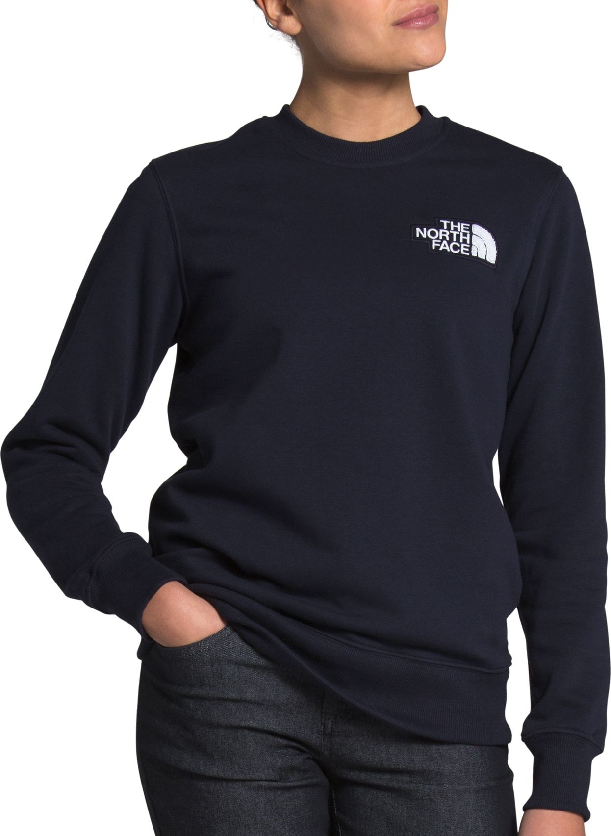 north face women's crewneck sweatshirt