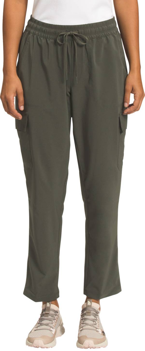 The North Face, Pants & Jumpsuits, Womens The North Face Tan Cargo Waist  Drawstring Capri Pants Size 8