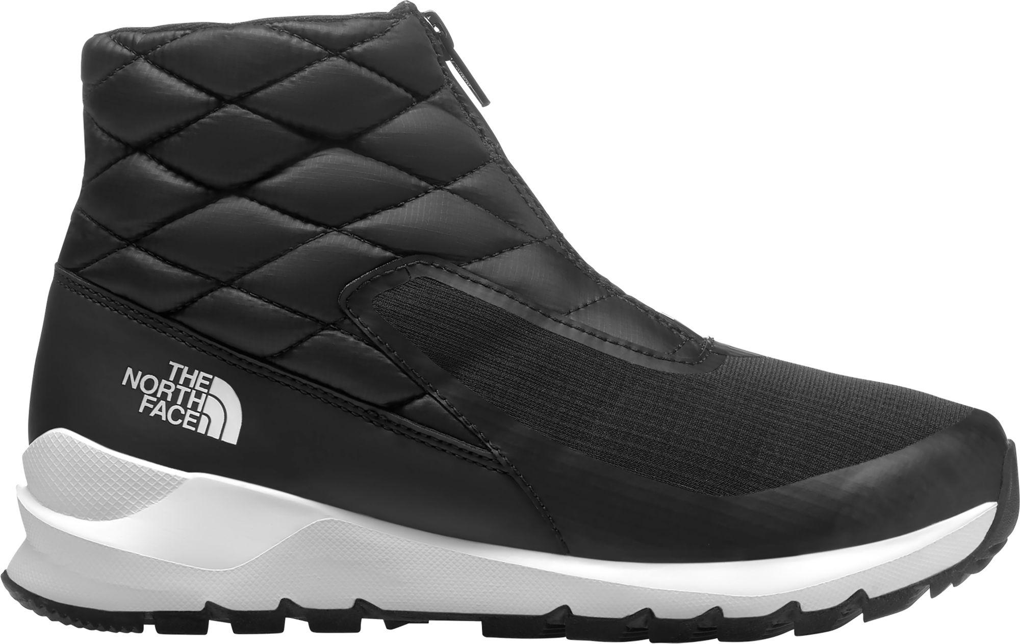 north face black winter boots