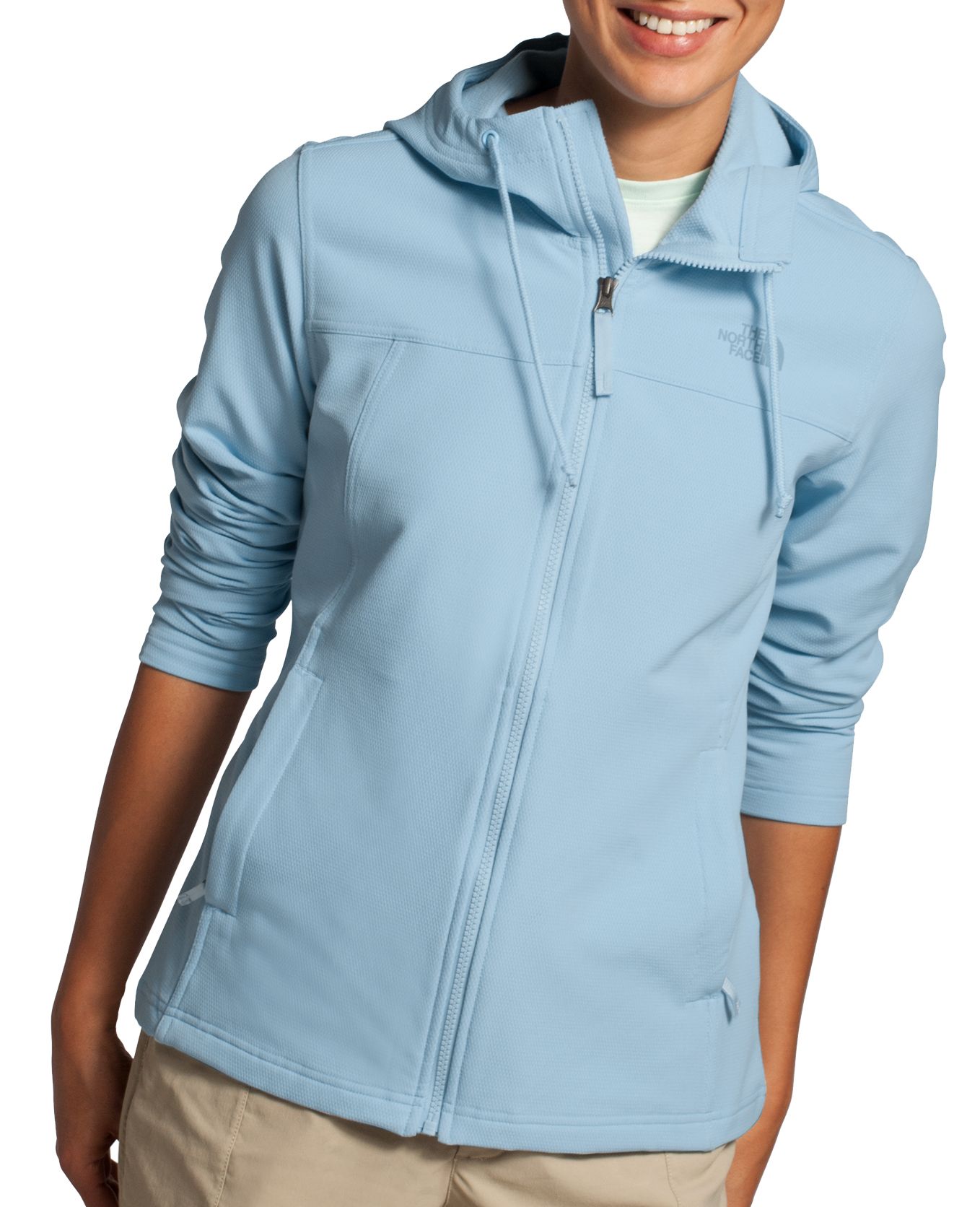 the north face women's tekno full zip hoodie