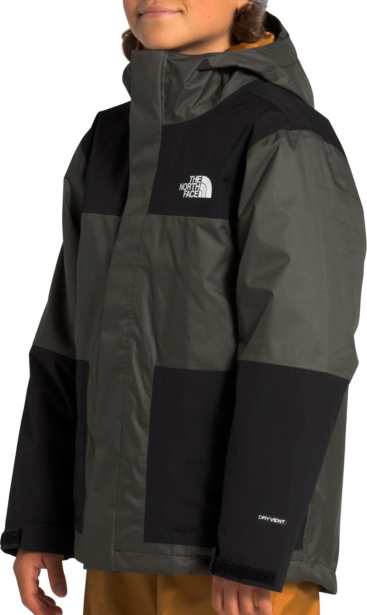 north face triclimate green
