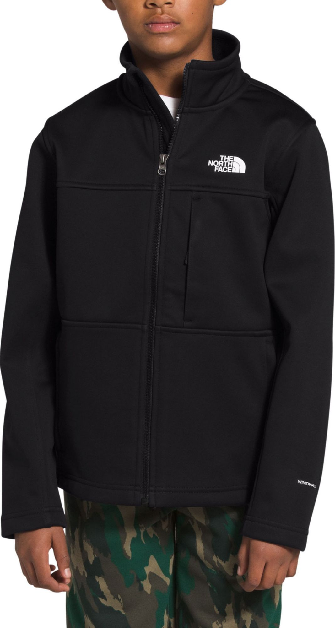 youth north face softshell jacket