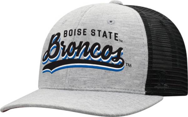 Top of the World Men's Boise State Broncos Grey/Black Cutter Adjustable Hat