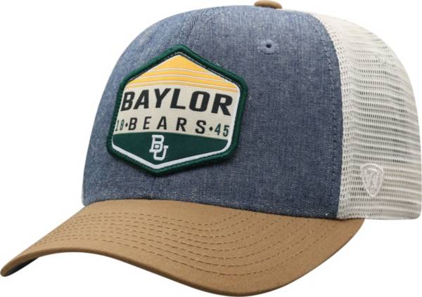 Top of the World Men's Baylor Bears Grey Wild Adjustable Hat