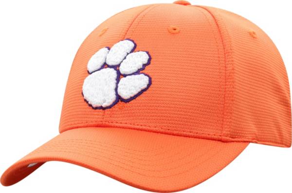 Top of the World Men's Clemson Tigers Orange Progo 1Fit Flex Hat