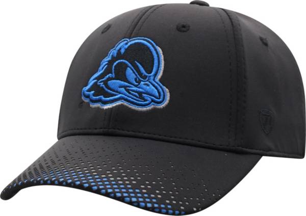 Top of the World Men's Delaware Fightin' Blue Hens Lumens 1Fit Flex Black Hat