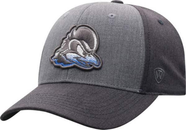 Top of the World Men's Delaware Fightin' Blue Hens Grey Powertrip 1Fit Flex Hat