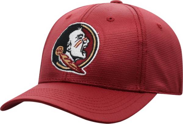 Top of the World Men's Florida State Seminoles Garnet Progo 1Fit Flex Hat