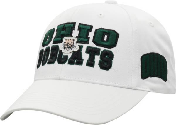 Top of the World Men's Ohio Bobcats Teamwork Adjustable White Hat