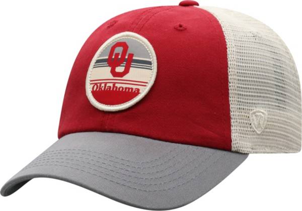 Top of the World Men's Oklahoma Sooners Crimson Early Up Adjustable Hat