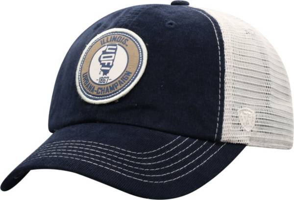 Top of the World Men's Illinois Fighting Illini Blue Control Two-Tone Adjustable Hat